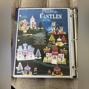 Fairy-Tale Castles Plastic Canvis Patterns 21 Pages